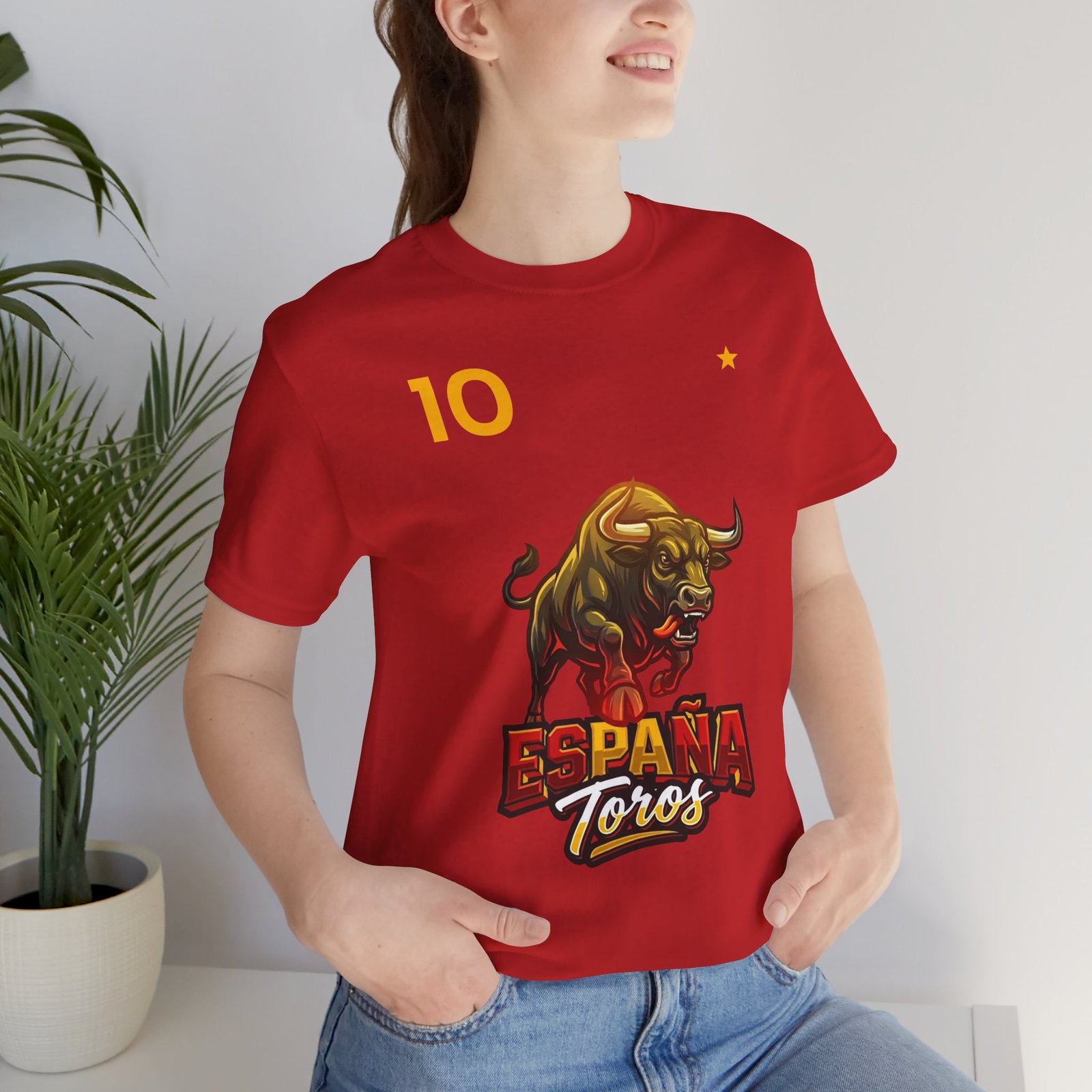 custom soccer jersey tee — "martínez 10" numbered team shirt custom soccer jersey tee — "martínez 10" numbered team shirt