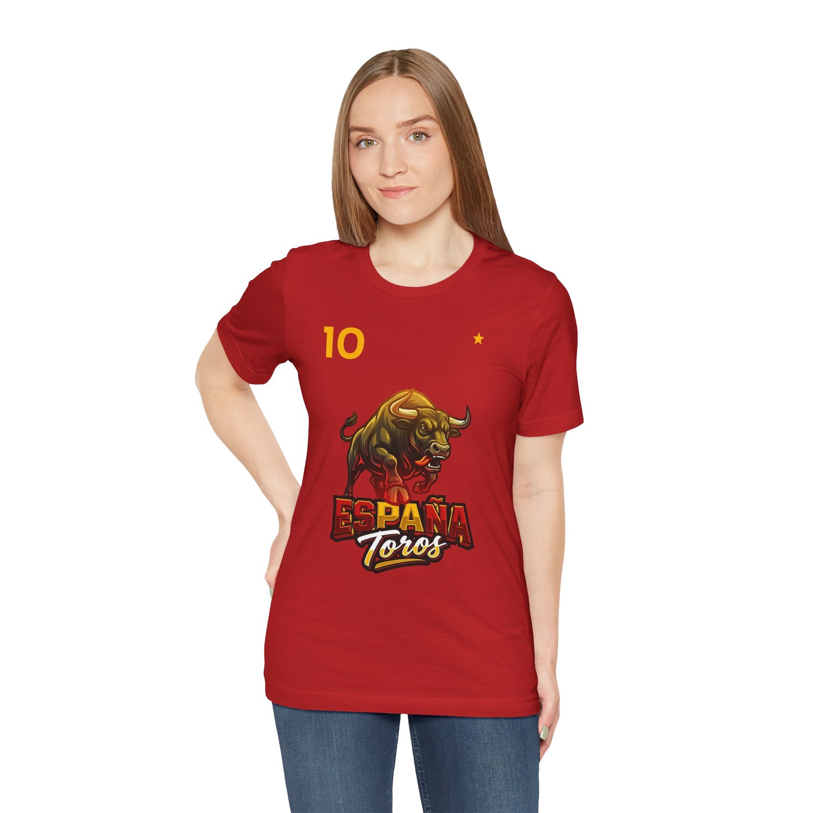 custom soccer jersey tee — "martínez 10" numbered team shirt custom soccer jersey tee — "martínez 10" numbered team shirt
